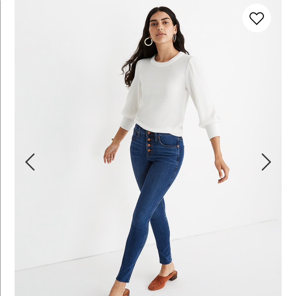 MADEWELL Button-Front TENCEL™ Denim Edition